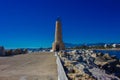 Lighthouse. Port of Puerto Banus.